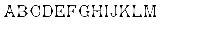 Gladiate Regular Font LOWERCASE