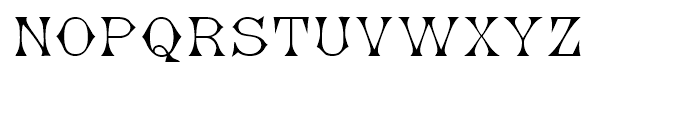 Gladiate Regular Font LOWERCASE