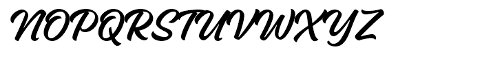 Gladiola Regular Font UPPERCASE