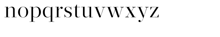 Glosa Display Roman Font LOWERCASE