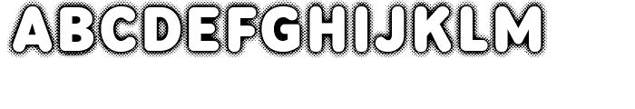 Glow Gothic BF Regular Font UPPERCASE