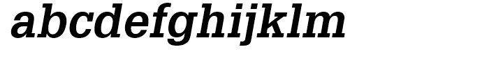 Glypha 65Bold Oblique Font LOWERCASE