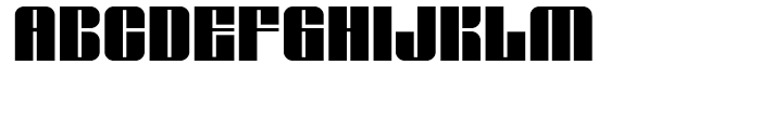 Glyphic Neue Narrow Font UPPERCASE