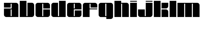 Glyphic Neue Wide Font LOWERCASE