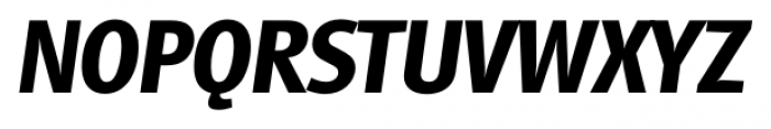 Glasgow Serial Bold Italic Font UPPERCASE