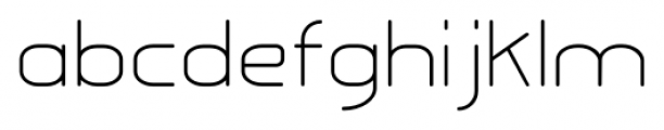 Glorifie Light Font LOWERCASE