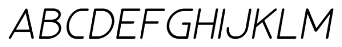 Glorifie Regular Italic Font UPPERCASE