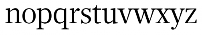 Glosa Headline Roman Font LOWERCASE