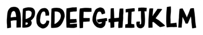 Glueboy Fat Font UPPERCASE