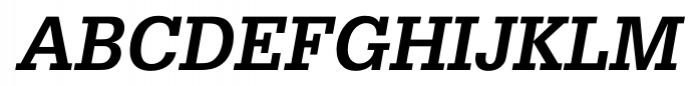 Glyddon Bold Italic Font UPPERCASE