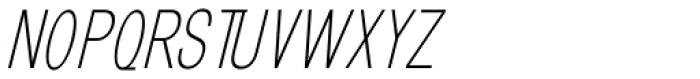 GL Benicassim Sans Oblique Font LOWERCASE