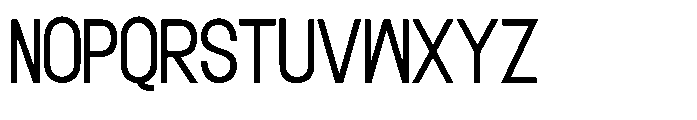 Gladence Font UPPERCASE