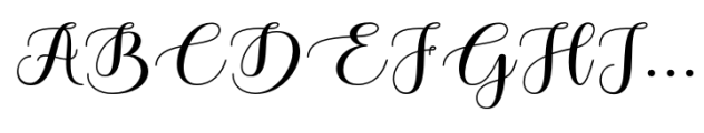 Gladian Font UPPERCASE