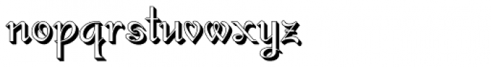 Gladly Rococo Font LOWERCASE