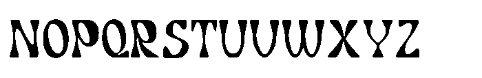 Gladwyn Regular Font UPPERCASE
