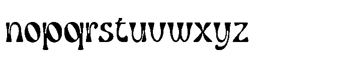 Gladwyn Regular Font LOWERCASE