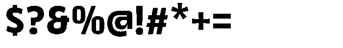Glaftro Font OTHER CHARS