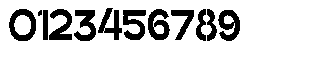 Glagent Stencil Black Extra Condensed Font OTHER CHARS
