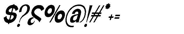 Glagent Stencil Black Ultra Cond Sl Font OTHER CHARS