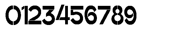 Glagent Stencil Black Ultra Condensed Font OTHER CHARS