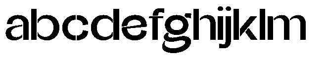 Glagent Stencil Bold Extra Expanded FONT