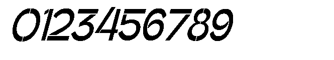 Glagent Stencil Bold Ultra Cond Sl Font OTHER CHARS