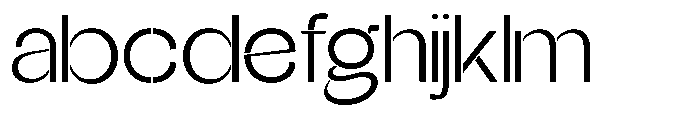 Glagent Stencil Expanded FONT