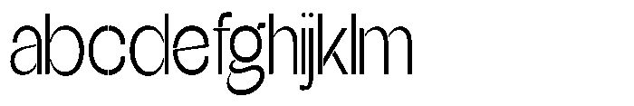 Glagent Stencil Extra Condensed FONT