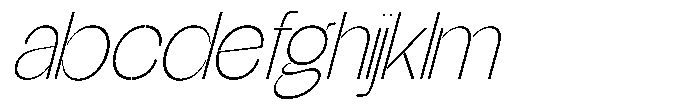 Glagent Stencil Extra Light Semi Cond Sl FONT