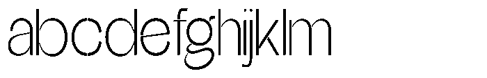 Glagent Stencil Light Condensed FONT