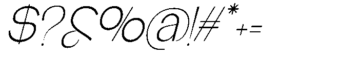 Glagent Stencil Light Semi Conden Sl Font OTHER CHARS
