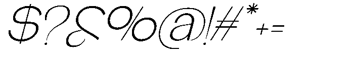 Glagent Stencil Light Semi Expanded Sl Font OTHER CHARS