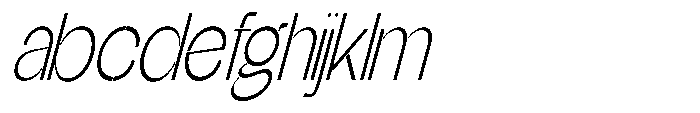 Glagent Stencil Light Ultra Cond Sl FONT