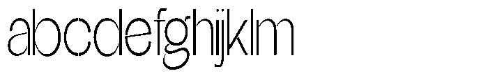 Glagent Stencil Light Ultra Condensed FONT