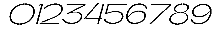 Glagent Stencil Light Ultra Expanded Sl Font OTHER CHARS