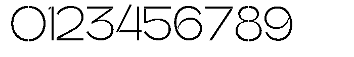 Glagent Stencil Light Font OTHER CHARS