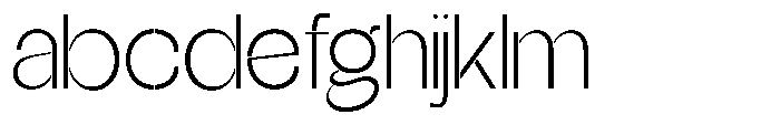 Glagent Stencil Light FONT
