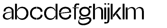 Glagent Stencil Medium Expanded FONT