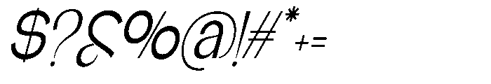 Glagent Stencil Medium Extra Cond Sl Font OTHER CHARS