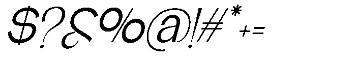 Glagent Stencil Medium Semi Cond Sl Font OTHER CHARS
