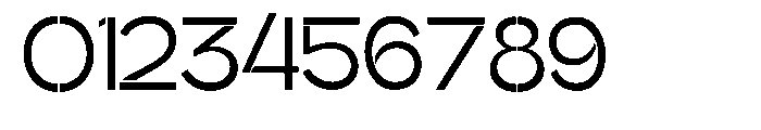 Glagent Stencil Medium Semi Condensed Font OTHER CHARS