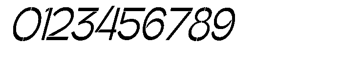 Glagent Stencil Medium Ultra Cond Sl Font OTHER CHARS