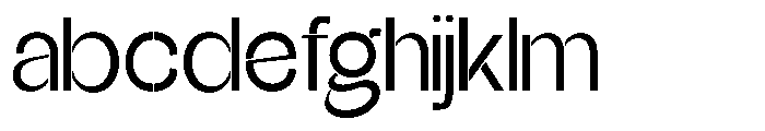 Glagent Stencil Medium FONT
