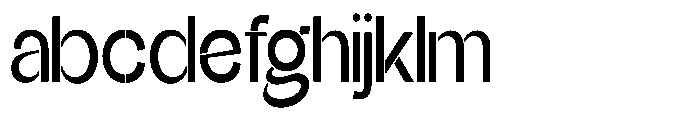 Glagent Stencil Semi Bold Condensed FONT