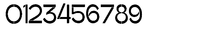 Glagent Stencil Semi Bold Extra Cond Font OTHER CHARS