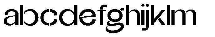 Glagent Stencil Semi Bold Extra Exp FONT