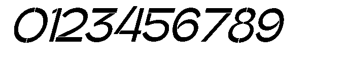 Glagent Stencil Semi Bold Semi Cond Sl Font OTHER CHARS