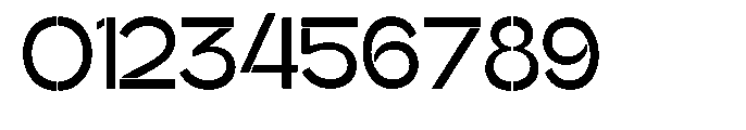 Glagent Stencil Semi Bold Semi Cond Font OTHER CHARS