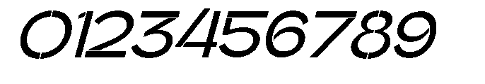 Glagent Stencil Semi Bold Semi Exp Sl Font OTHER CHARS