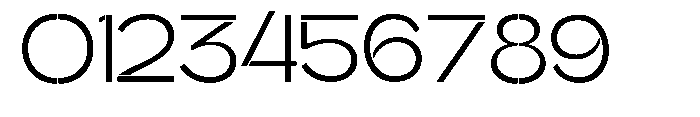 Glagent Stencil Semi Expanded Font OTHER CHARS